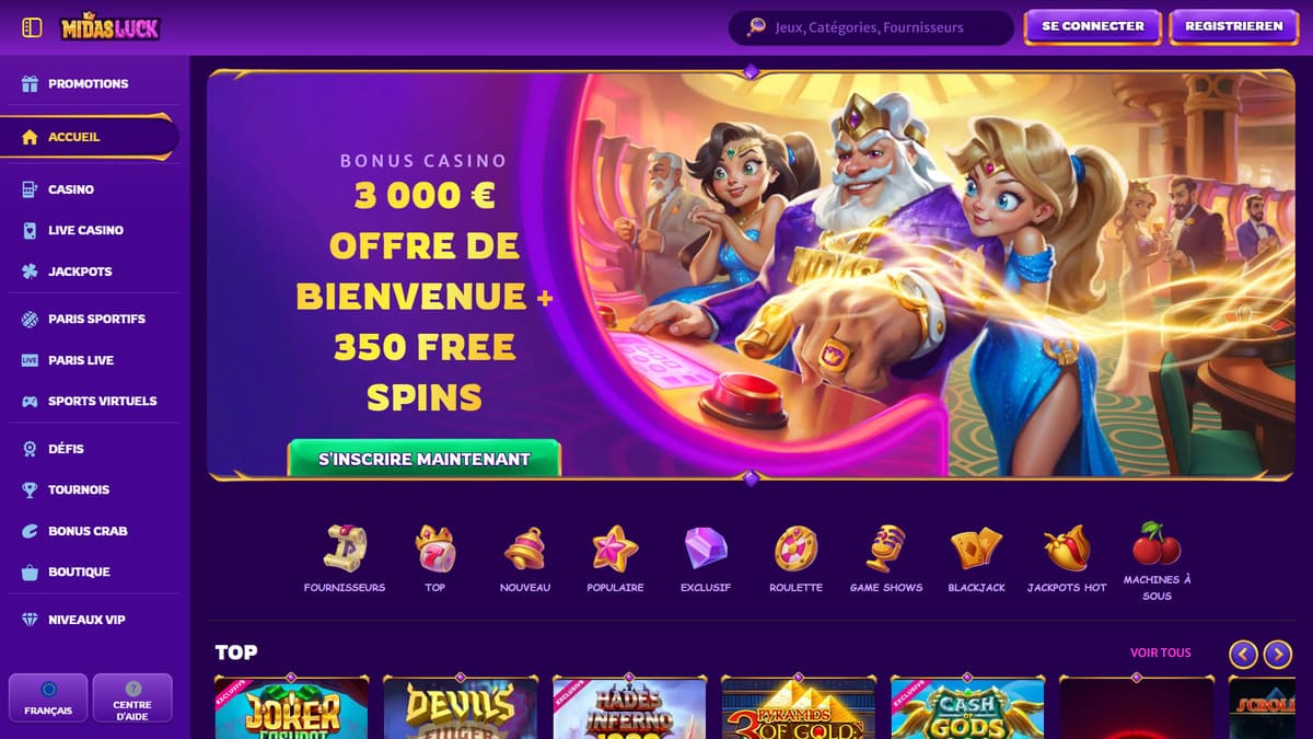 Recenzja Midasluck Casino dla graczy z Polski