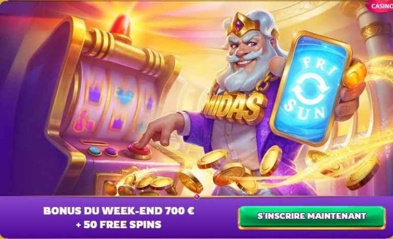 Midasluck Casino bonus weekend