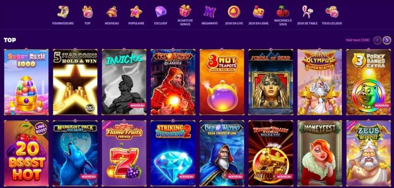 Midasluck Casino jeux